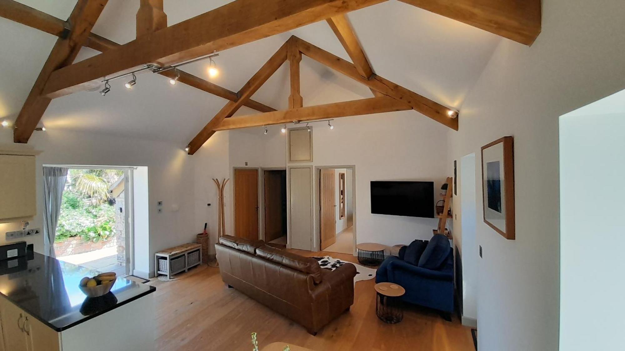 Luxury Barn Conversion 韦尔斯 外观 照片