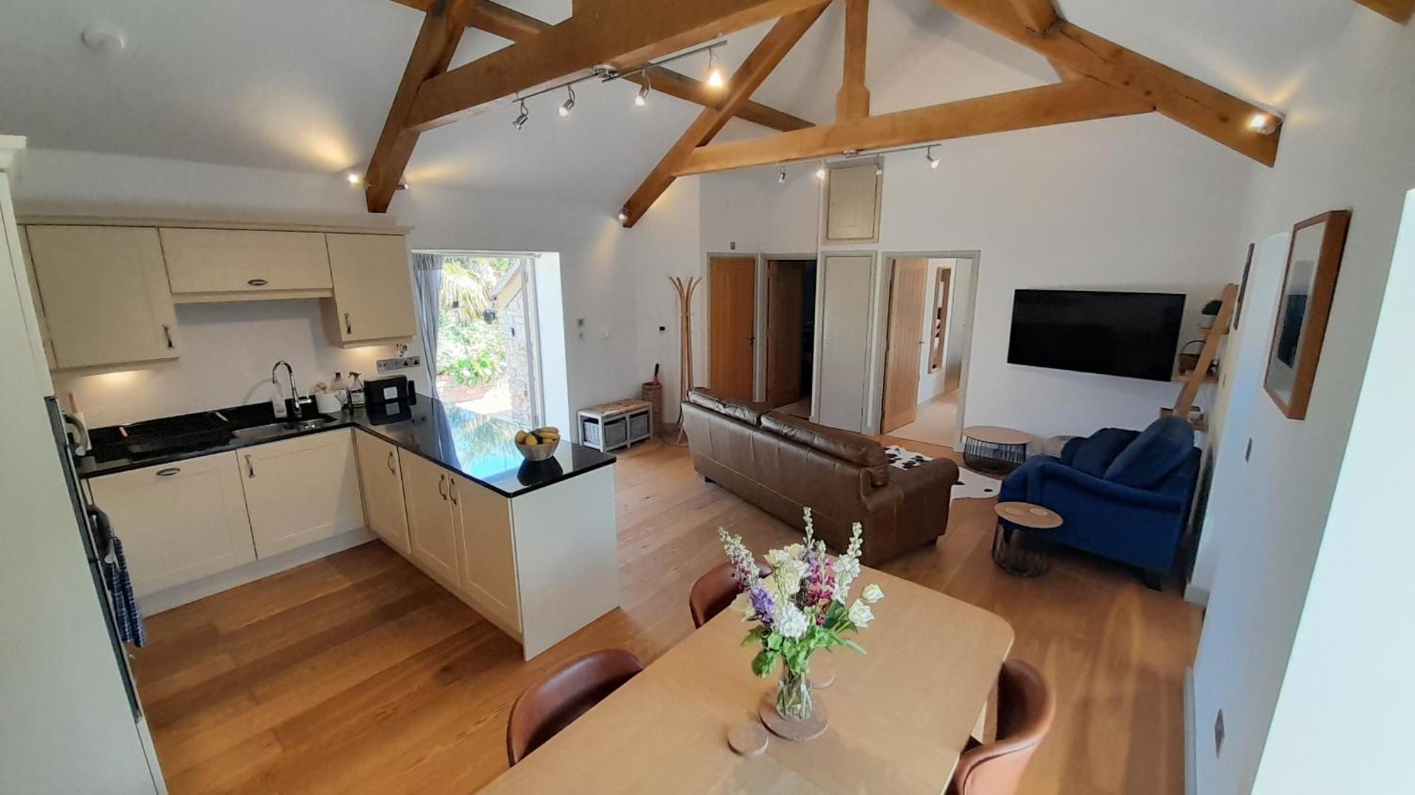 Luxury Barn Conversion 韦尔斯 外观 照片